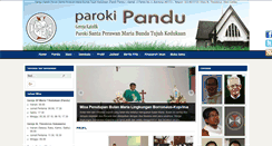 Desktop Screenshot of pandu.katolik.or.id