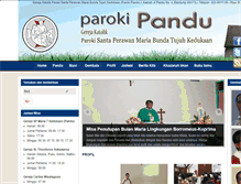 Tablet Screenshot of pandu.katolik.or.id